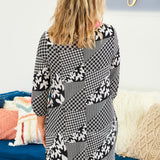 Black & Ivory Bulgari Dress* FINAL SALE *