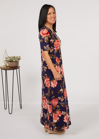 Floral Reign Maxi Dress - LAST ONES FINAL SALE