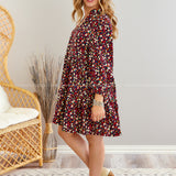 While We're Dancing Dress - Burgundy - LAST ONES FINAL SALE
