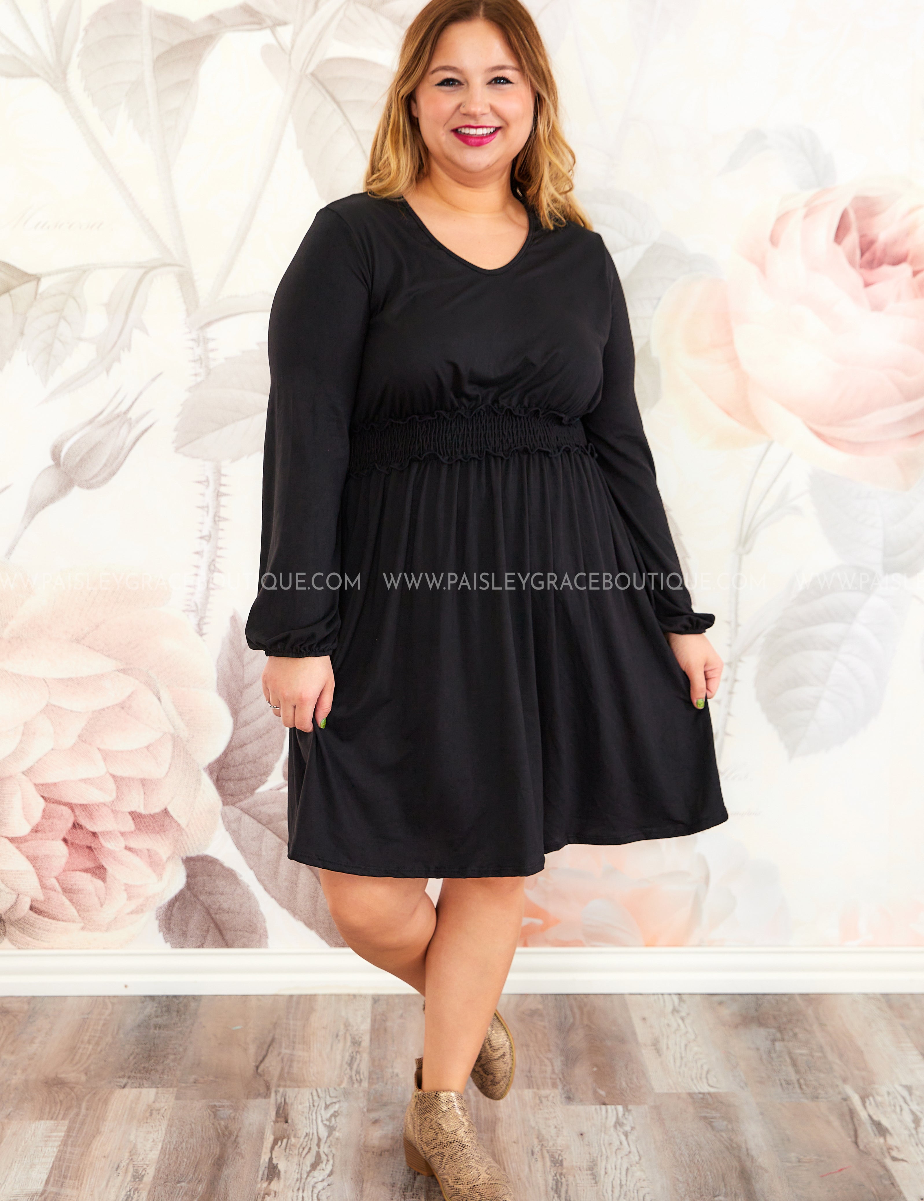 Midnight Kiss Dress* LAST ONES FINAL SALE *