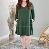 My Favorite Dress- OLIVE  - LAST ONES FINAL SALE