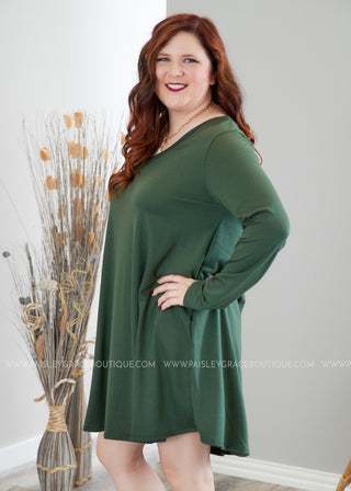 My Favorite Dress- OLIVE  - FINAL SALE