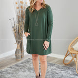 My Favorite Dress- OLIVE  - LAST ONES FINAL SALE