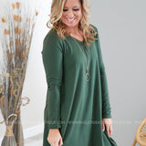 My Favorite Dress- OLIVE  - LAST ONES FINAL SALE