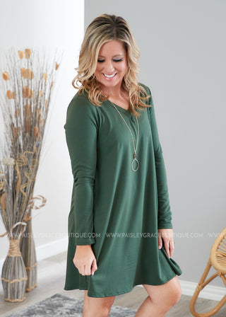 My Favorite Dress- OLIVE  - FINAL SALE