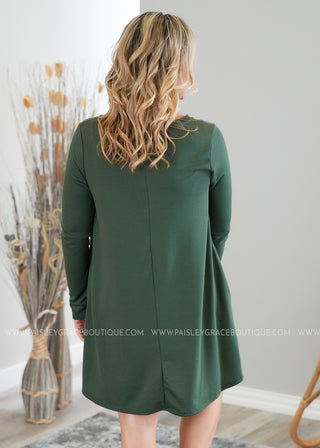 My Favorite Dress- OLIVE  - FINAL SALE