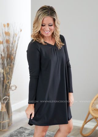 My Favorite Dress- BLACK  - FINAL SALE