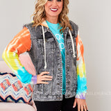 Groovy Adventure Denim Jacket - MULTI* LAST ONES FINAL SALE *