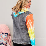 Groovy Adventure Denim Jacket - MULTI* LAST ONES FINAL SALE *