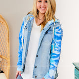 Groovy Adventure Denim Jacket - BLUE - LAST ONES FINAL SALE
