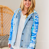 Groovy Adventure Denim Jacket - BLUE - LAST ONES FINAL SALE