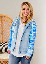 Load image into Gallery viewer, Groovy Adventure Denim Jacket - BLUE - FINAL SALE CLEARANCE
