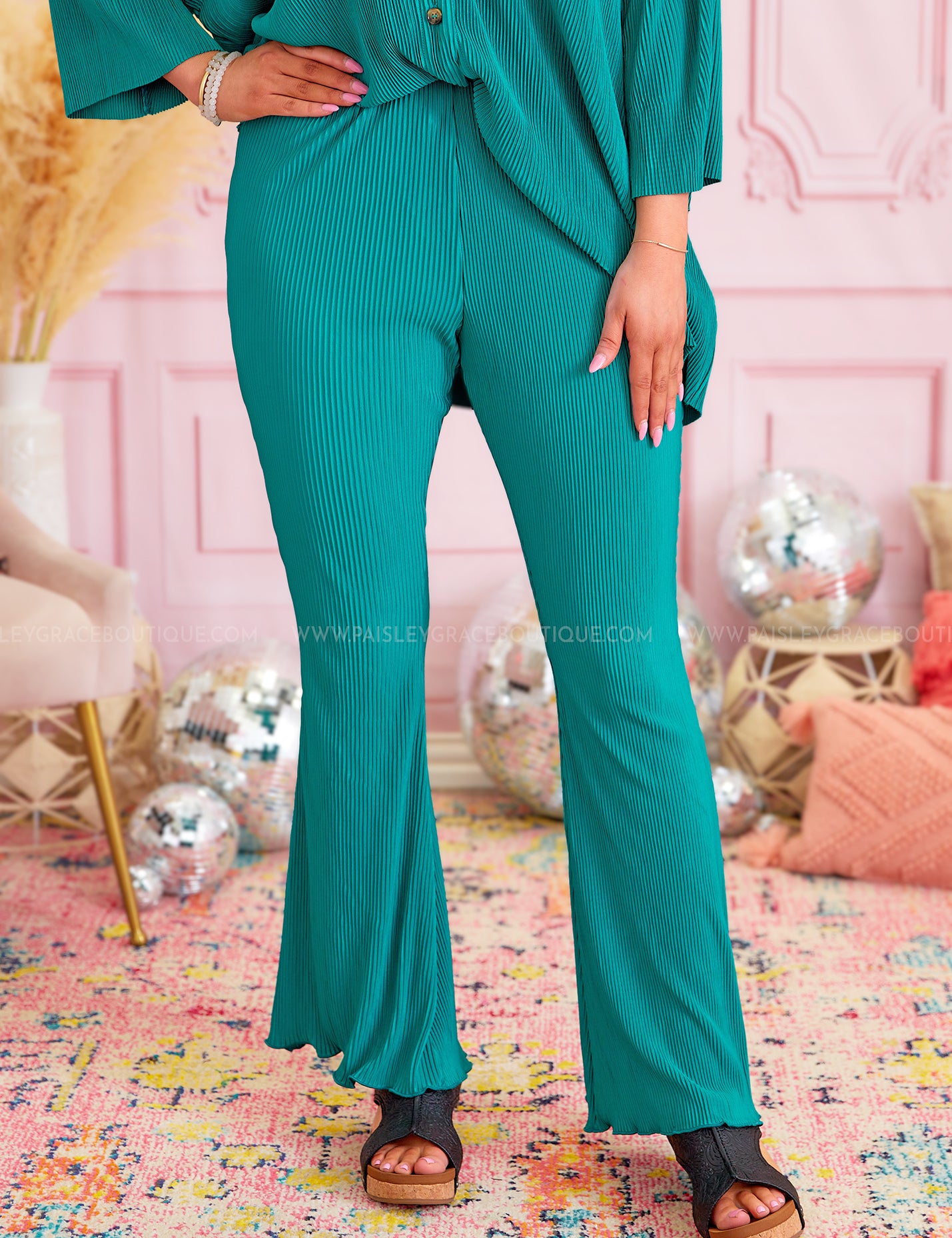 Claremont Pants - Jade - LAST ONES FINAL SALE