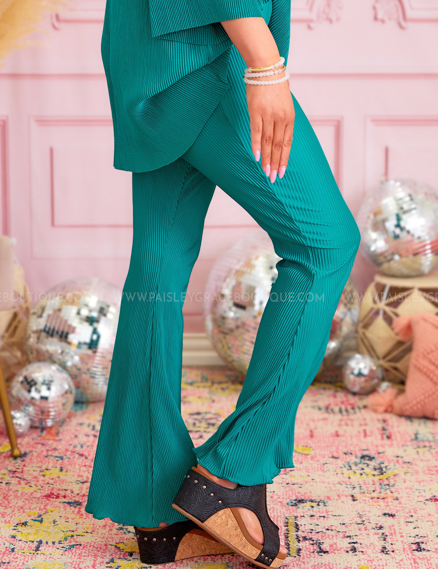 Claremont Pants - Jade - LAST ONES FINAL SALE