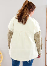 Load image into Gallery viewer, Prove You Wrong Shacket - Cream - FINAL SALE - FINAL SALE
