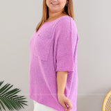 Middle of the Night Top - Lilac - LAST ONES FINAL SALE