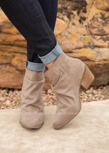 Load image into Gallery viewer, Salta Booties - TAUPE - FINAL SALE
