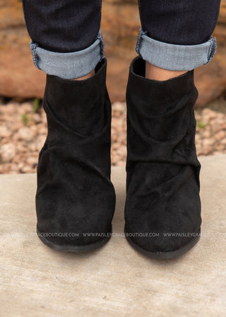 Salta Booties - Black - LAST ONE FINAL SALE