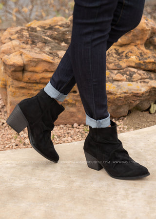 Salta Booties - Black - LAST ONE FINAL SALE