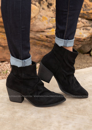 Salta Booties - Black - LAST ONE FINAL SALE