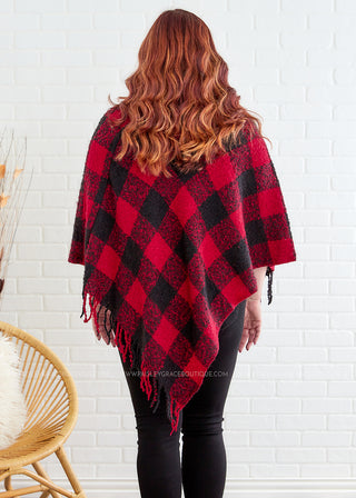 Enjoy The Rush Poncho - FINAL SALE