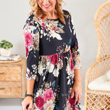 Evening Rose Dress* LAST ONES FINAL SALE *