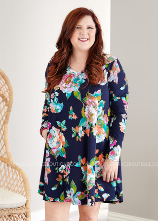 Bold in Bloom Dress  - FINAL SALE