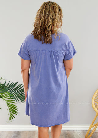 Completely in Love Dress - Persian Violet - FINAL SALE