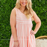 Summer in the Hamptons Dress/Tunic - BLUSH - LAST ONES FINAL SALE