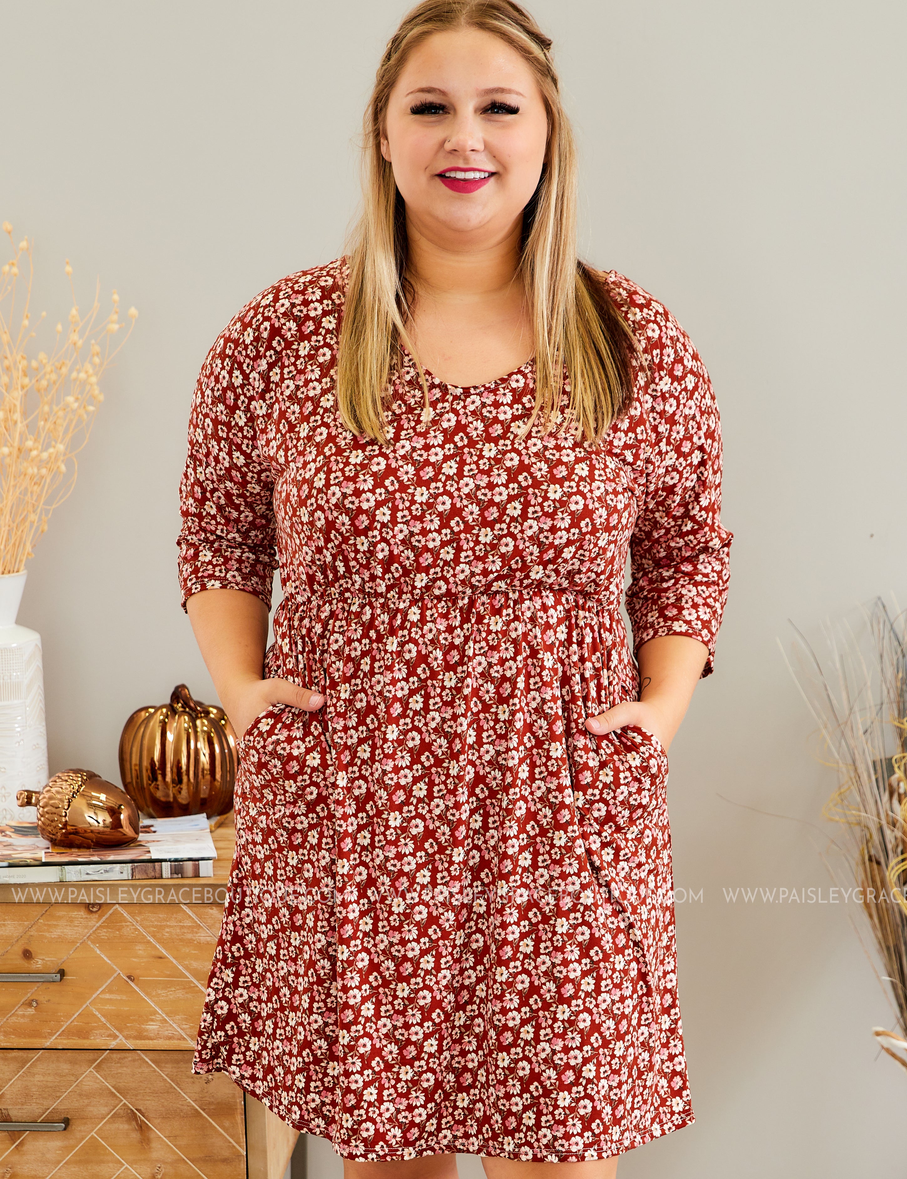 Dorothea Dress - FLORAL* LAST ONES FINAL SALE *