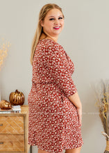 Load image into Gallery viewer, Dorothea Dress - FLORAL  - FINAL SALE

