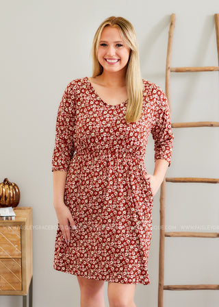 Dorothea Dress - FLORAL  - FINAL SALE