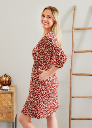 Dorothea Dress - FLORAL  - FINAL SALE