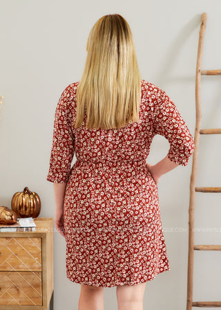 Dorothea Dress - FLORAL  - FINAL SALE