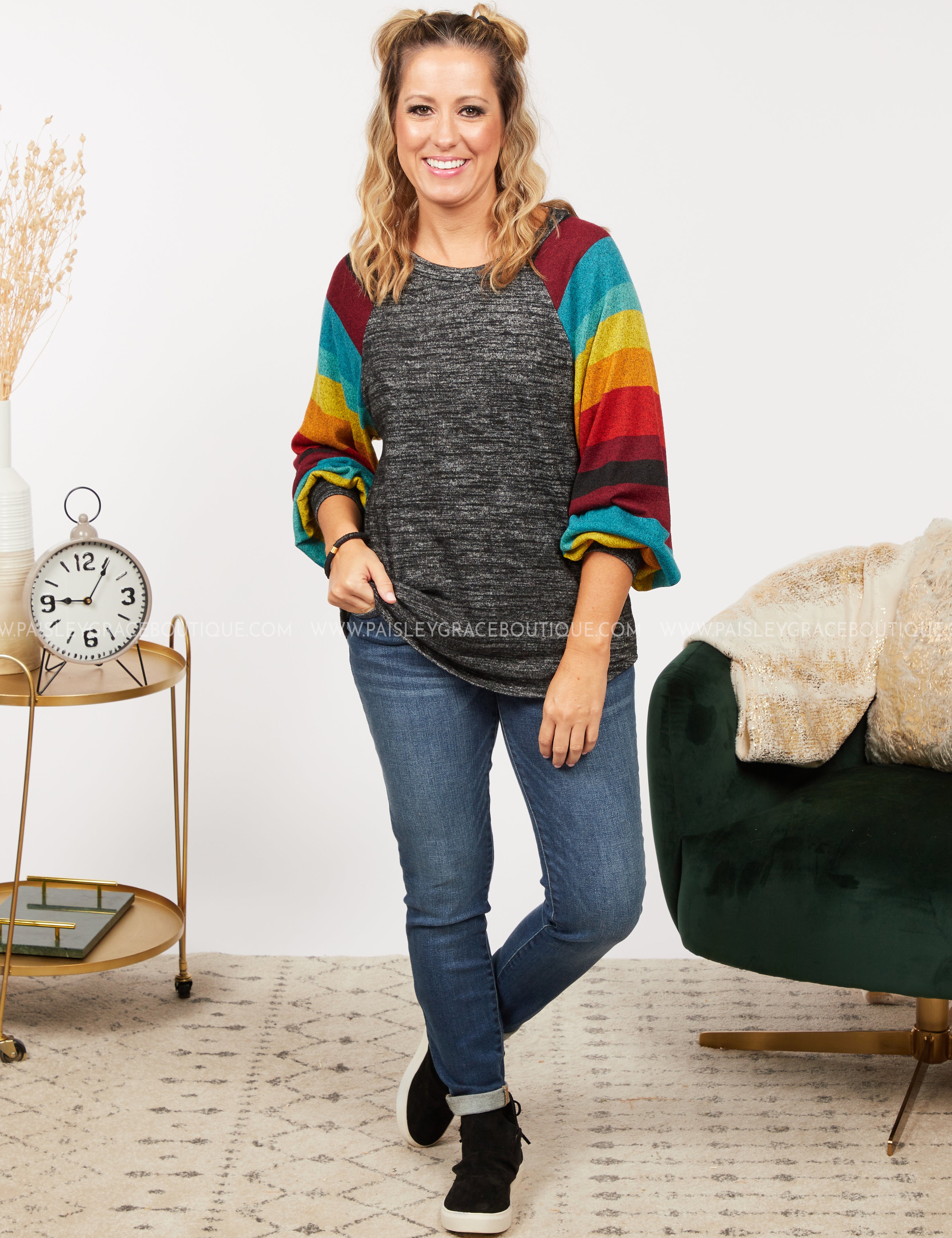 Level Up Top- JADE - LAST ONES FINAL SALE