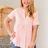 Miranda Top- PINK* LAST ONES FINAL SALE *