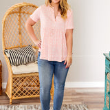 Miranda Top- PINK* LAST ONES FINAL SALE *
