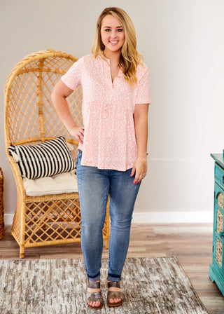 Miranda Top- PINK - FINAL SALE