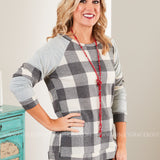 Mad About Plaid Top* LAST ONES FINAL SALE *