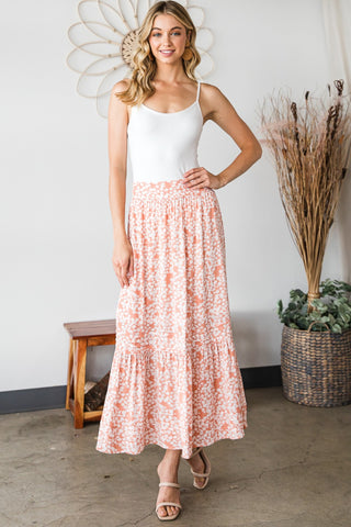 Blossom Maxi Skirt - 2 Colors - LAST ONE FINAL SALE