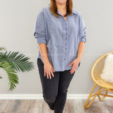 Discover the Impossible Top- Navy/Ivory* LAST ONES FINAL SALE *
