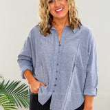 Discover the Impossible Top- Navy/Ivory* LAST ONES FINAL SALE *