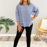 Discover the Impossible Top- Navy/Ivory* LAST ONES FINAL SALE *