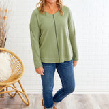 Effortless Class Top - 2 Colors - WAREHOUSE SALE - LAST ONES FINAL SALE