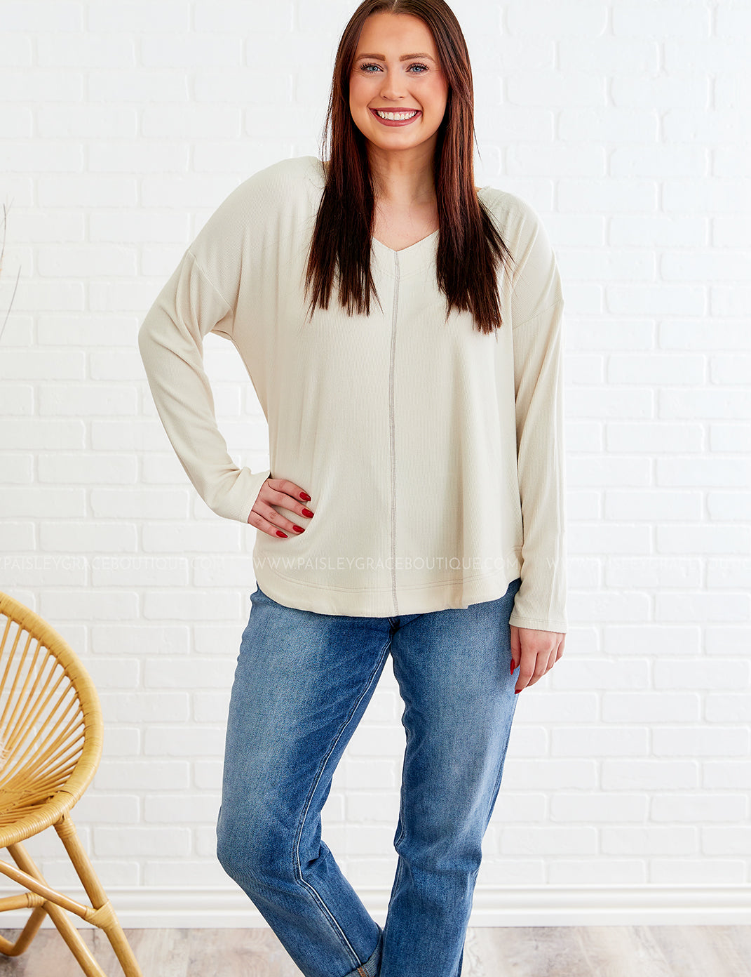 Effortless Class Top - 2 Colors - WAREHOUSE SALE - LAST ONES FINAL SALE