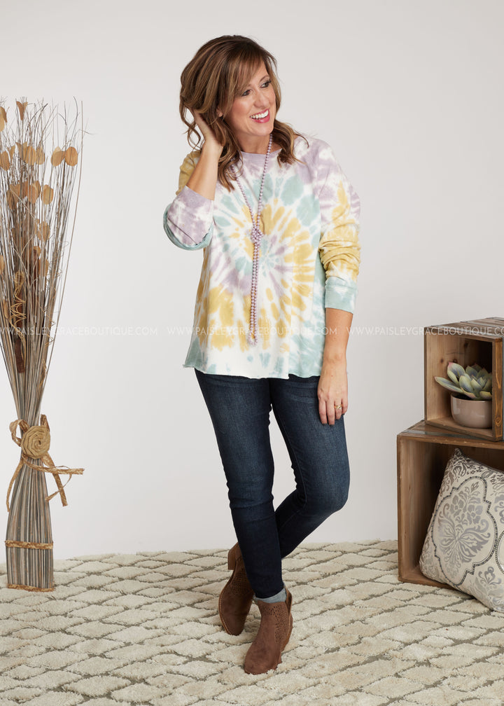 Whirled Away Pullover  - FINAL SALE