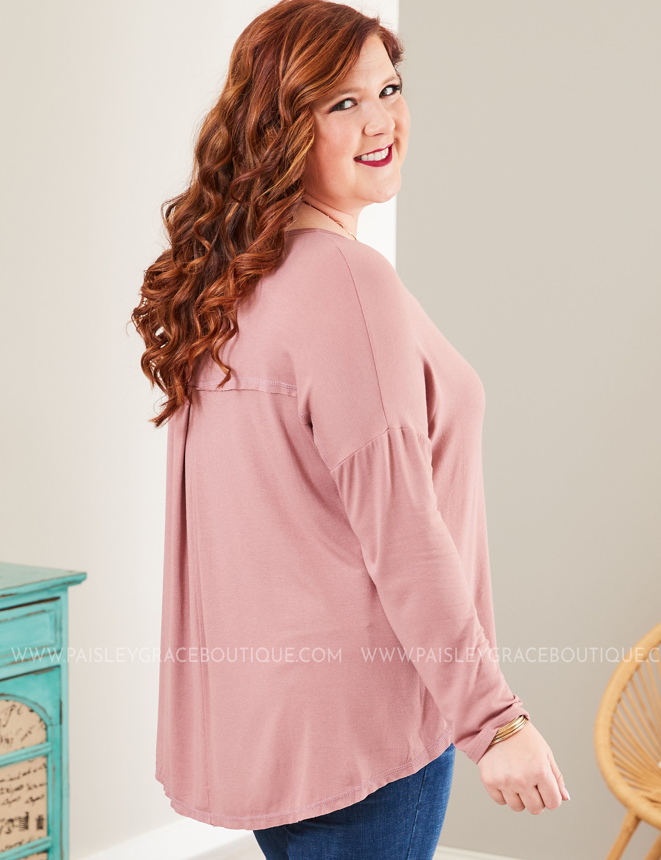 Serenity Top- PLUS ONLY - LAST ONES FINAL SALE