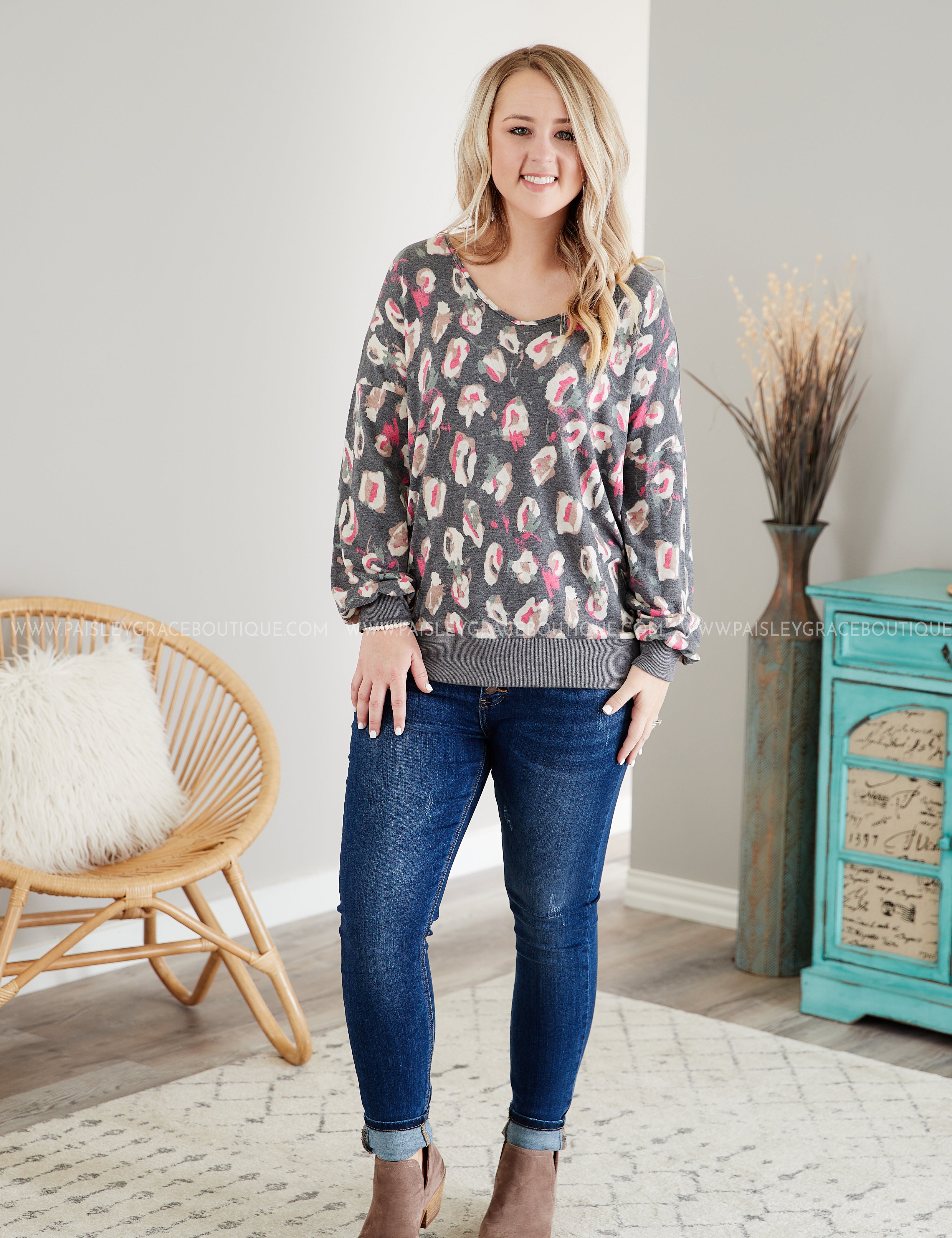 My Wild Side Top- FINAL SALE