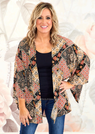 Barefoot in Barcelona Kimono - LAST ONE FINAL SALE