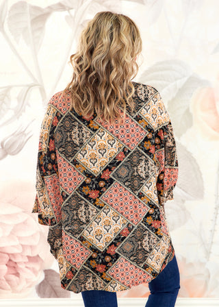 Barefoot in Barcelona Kimono - LAST ONE FINAL SALE